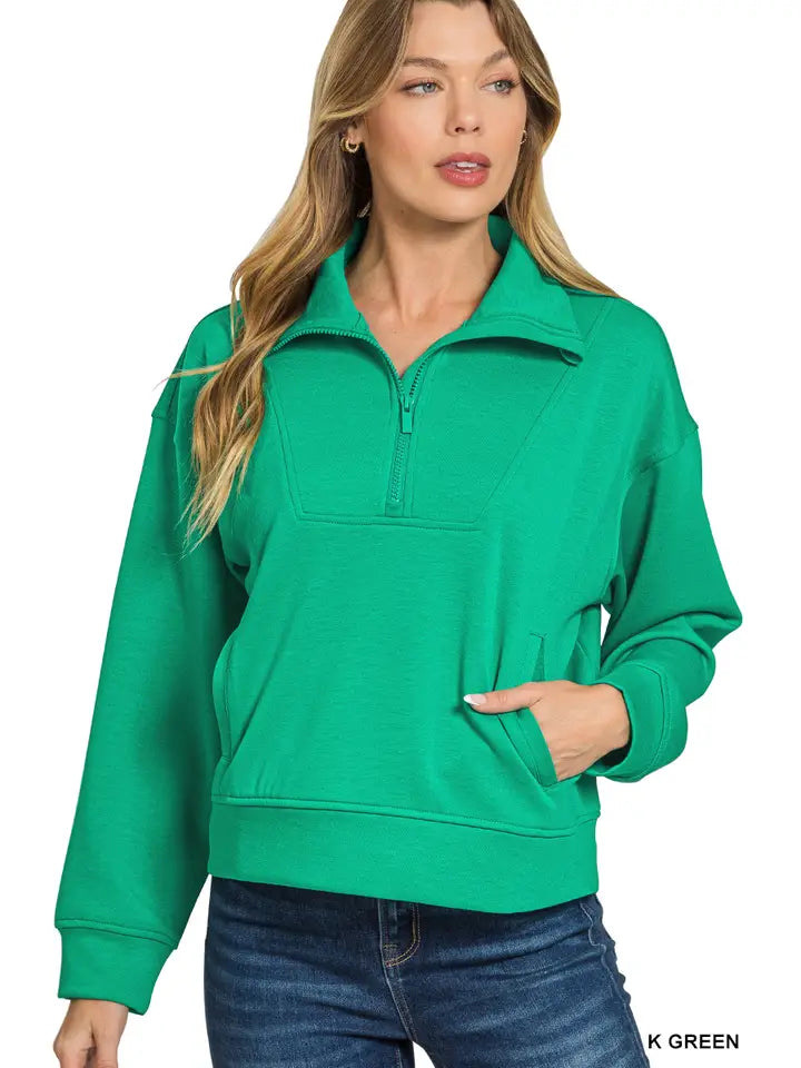 Scuba Half Zip Pullover