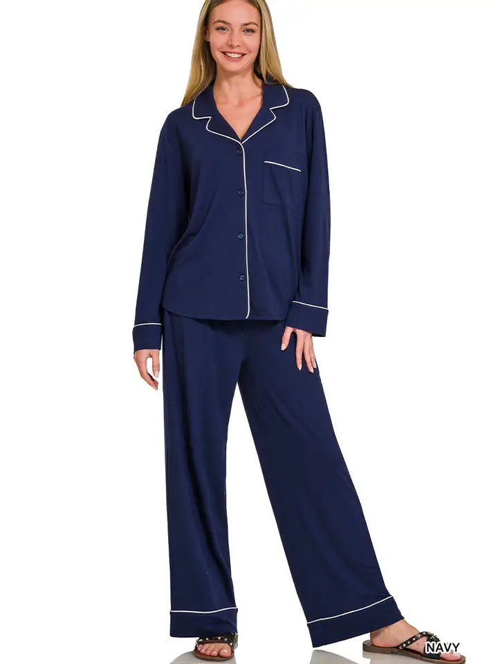 Poly Rayon Span Pajama Set